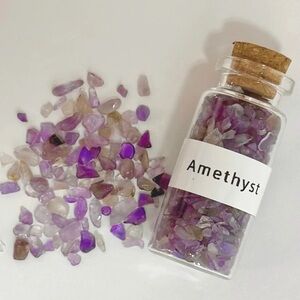 Amethyst Gemstone Vial